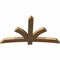 Ekena Millwork Davenport Timber Gable Bracket, Western Red Cedar, 72"W x 42"H x 3 1/2"D x 5 1/2"F, 14/12 Pitch GBW072X42X0406DAV00SWR - alternate 4